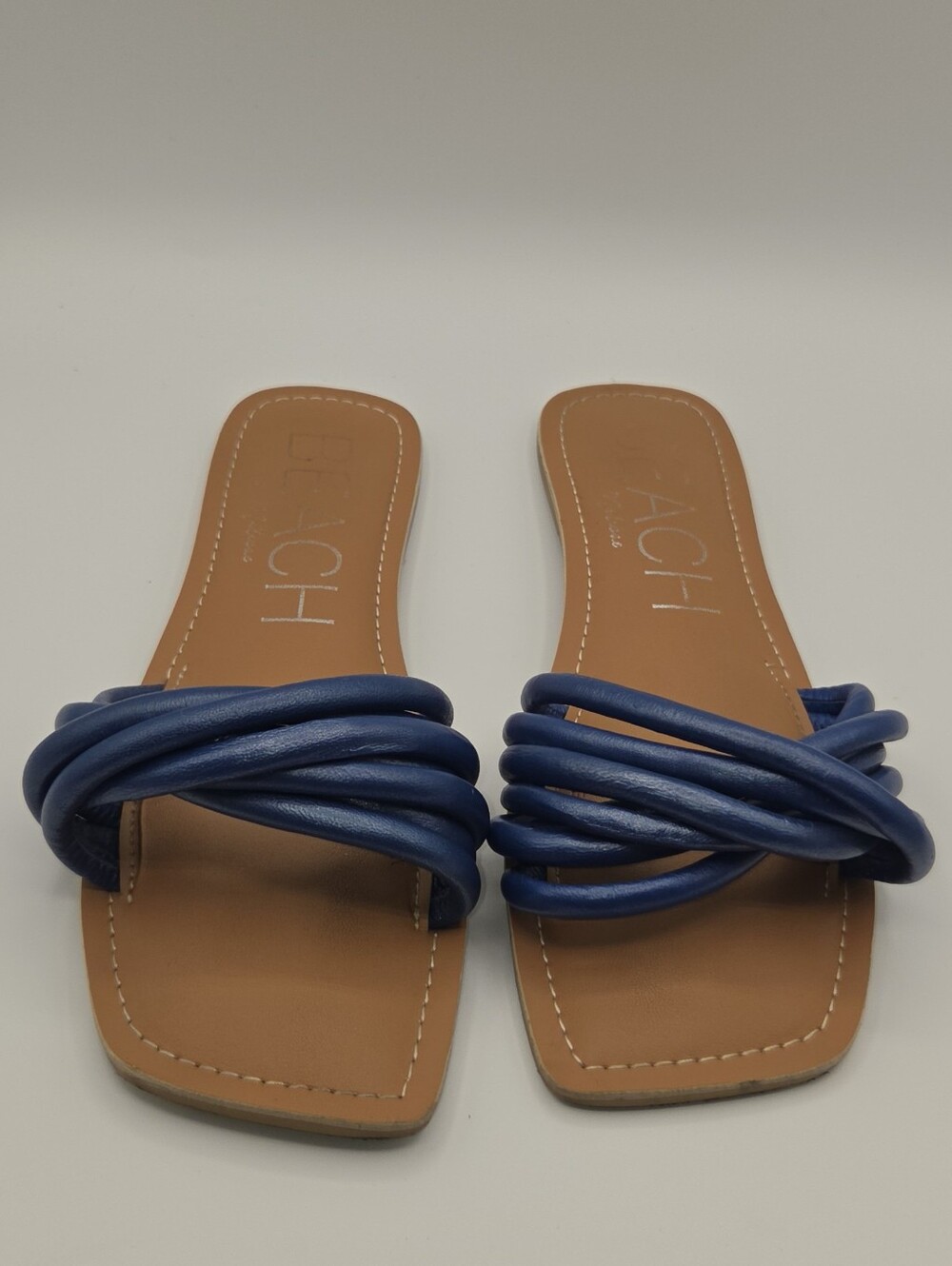 Beach By Matisse Gale Slide Sandal Blue Womens Size 9